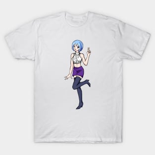 crypto - NFT - manga girl – Kryptine - [Kryptine 32] [1312000] T-Shirt